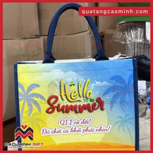 Túi vải đay in PET giá tốt