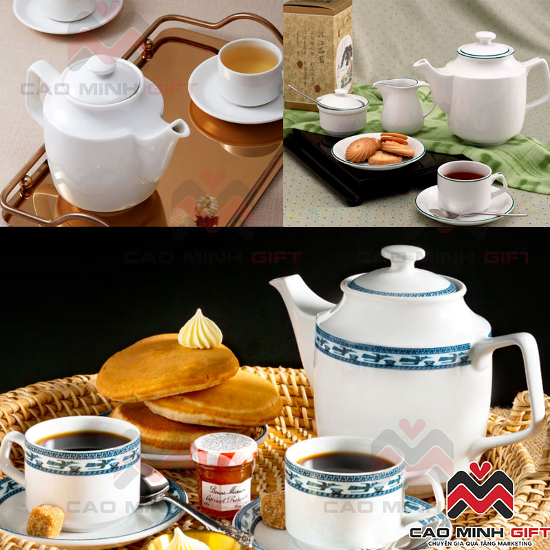 Bộ ấm chén Jasmine - Đơn giản mà sang trọng