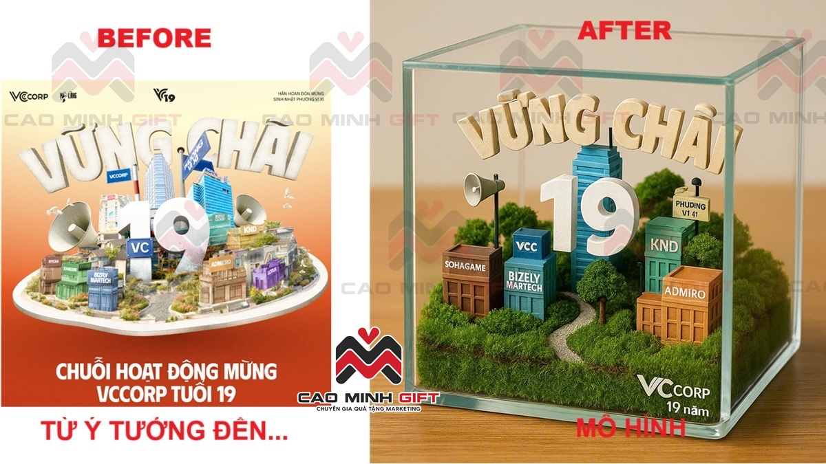 Quà tặng customize - Xu hướng quà tặng nổi bật 2025 cho sự kiện của doanh nghiệp