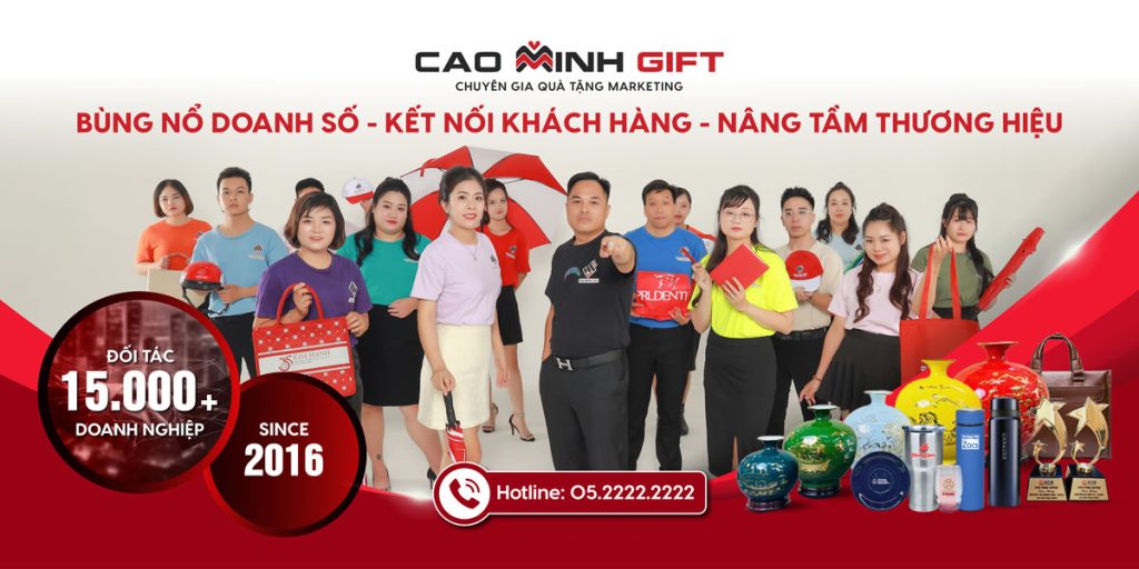 Đặt quà tặng doanh nghiệp tại Cao Minh gift – Giải pháp tối ưu cho chủ doanh nghiệp & marketer
