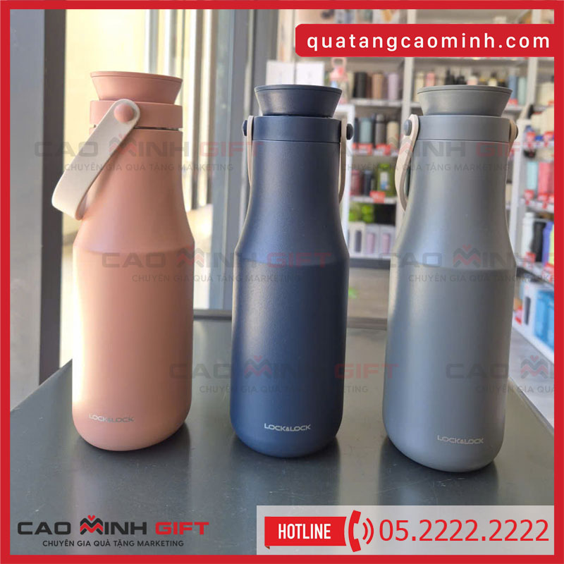 BST bình giữ nhiệt LocknLock pastel Cao Minh gift cung cấp