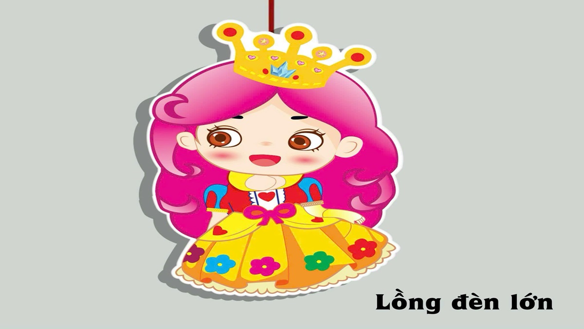 Lồng đèn cho bé gái