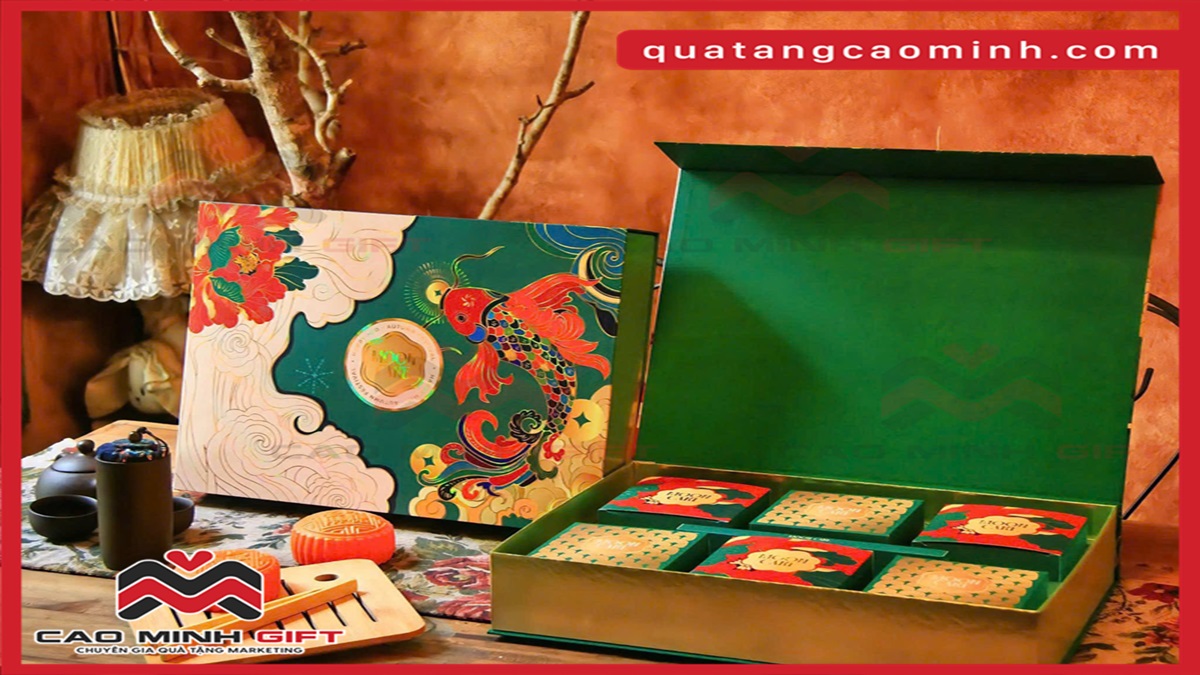 Mẫu hộp bánh trung thu mẫu mới