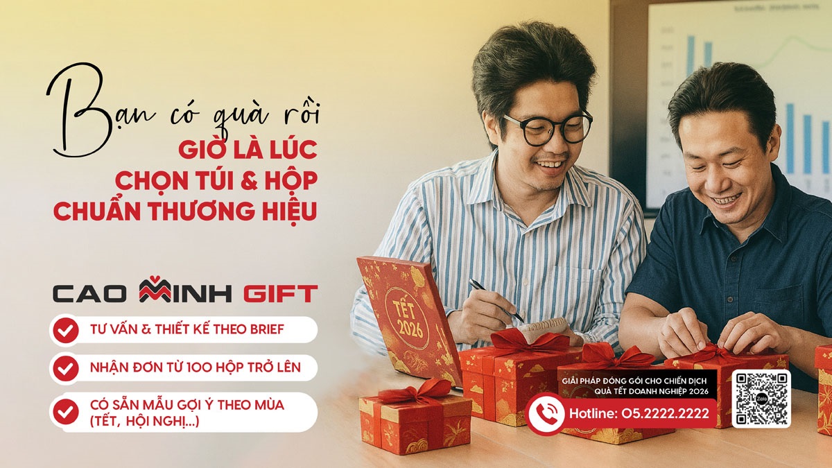 Đừng để bao bì chỉ là “khâu cuối”: 4 xu hướng hộp đựng bứt phá 2025–2026