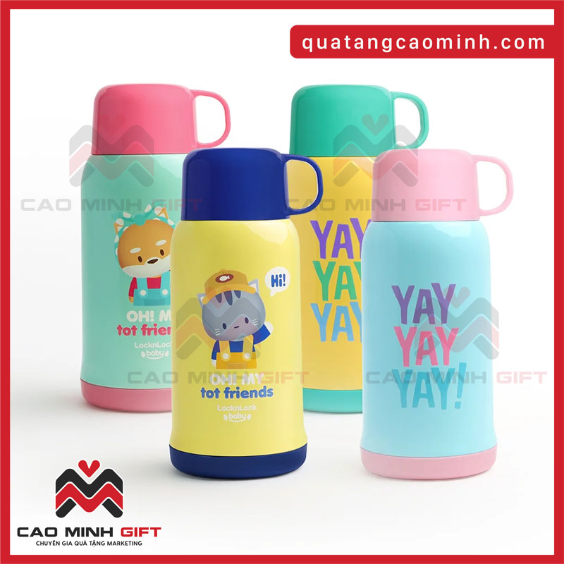 Bình nước giữ nhiệt LocknLock Victory Kids 550ml