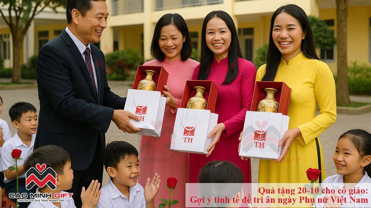 Quà tặng 20-10 cho cô giáo: Gợi ý tinh tế để tri ân ngày Phụ nữ Việt Nam