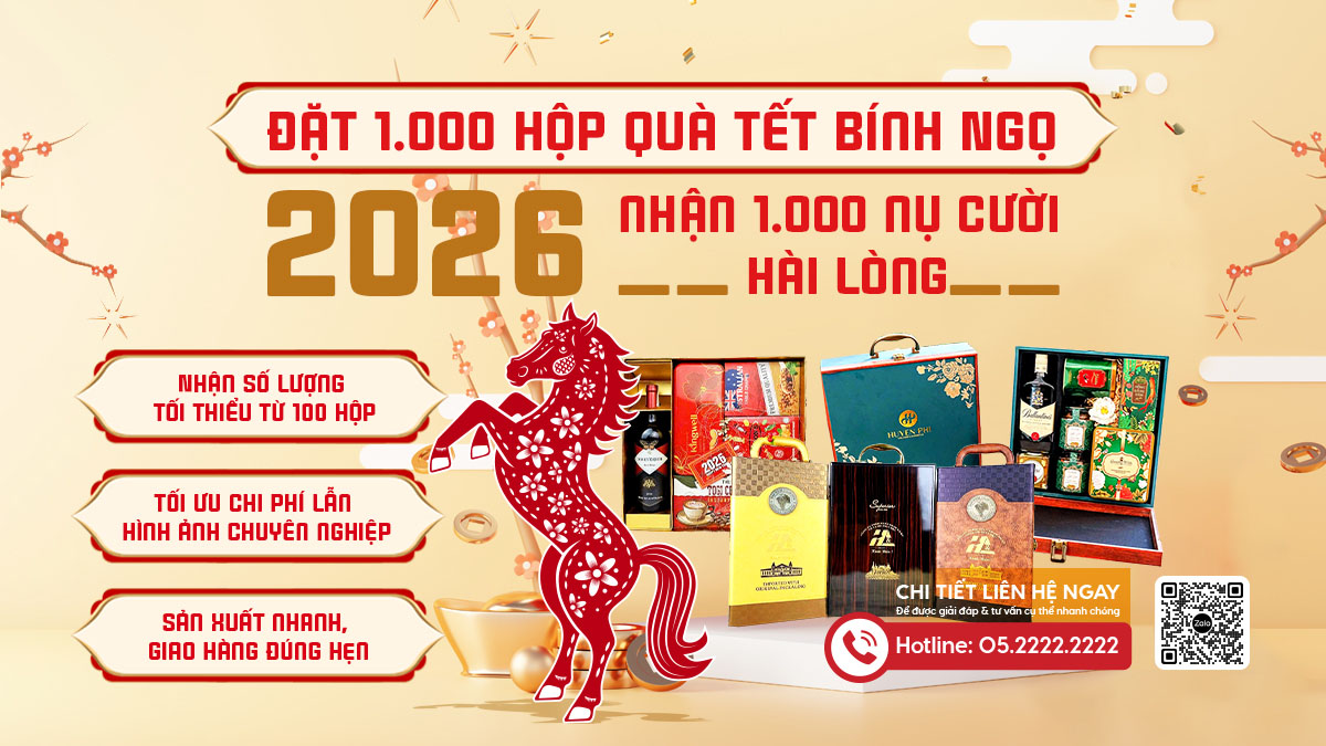 Quà Tết doanh nghiệp 2026: Chọn đúng set quà – Giữ trọn thiện cảm