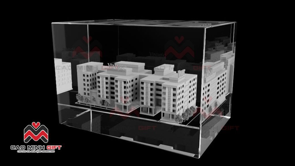 Bên trong khối pha lê hình lập phương quà tặng có gì mà ai nhận cũng phải WOW?
