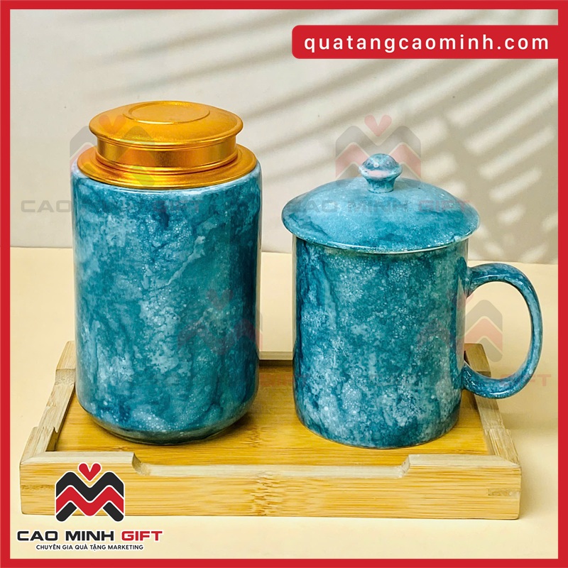 Set bình đựng trà & cốc sang trọng