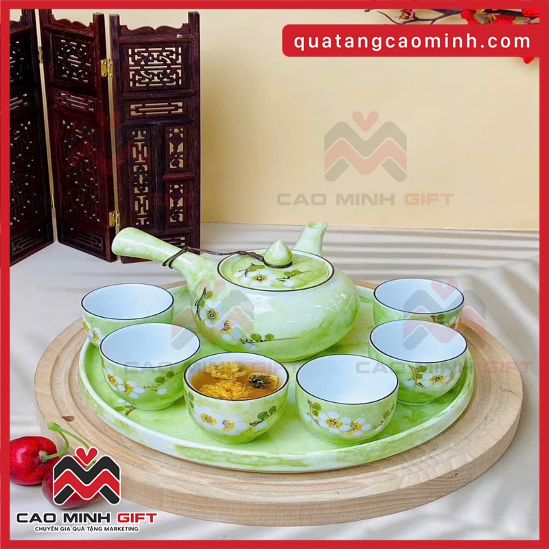 Bộ sưu tập ấm chén trà quà Tết