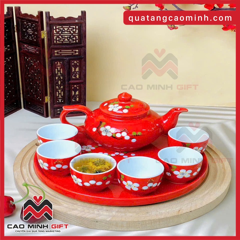 Bộ sưu tập ấm chén trà quà Tết