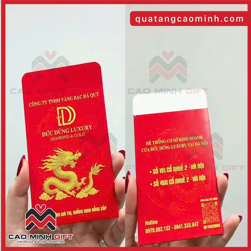 Lợi ích khi in bao lì xì số lượng lớn tại xưởng