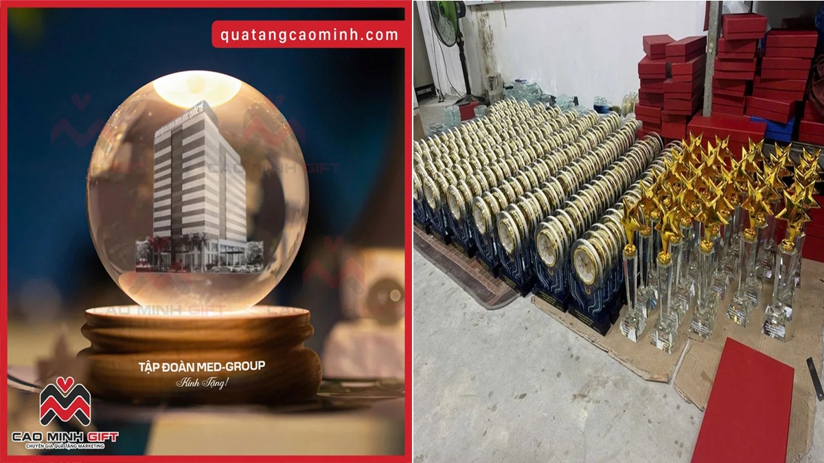 Top 5 quà tặng pha lê cao cấp được doanh nghiệp ưa chuộng tại Hà Nội và TP.HCM