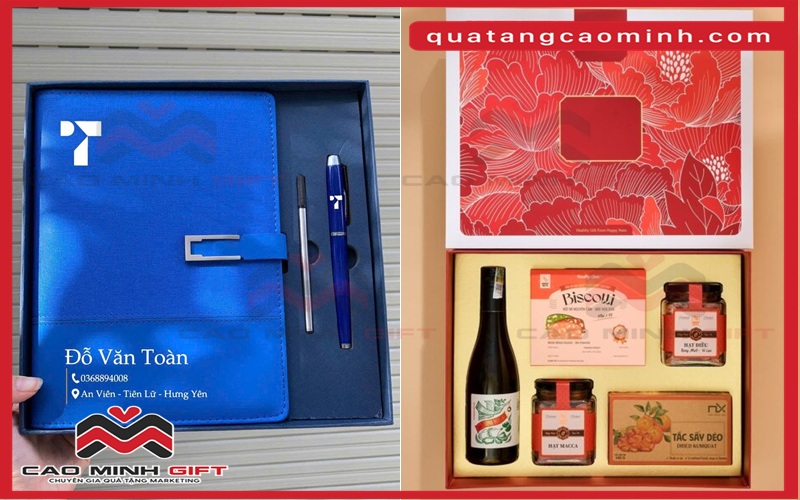 Cá nhân hóa với quà tặng cuối năm in logo theo yêu cầu