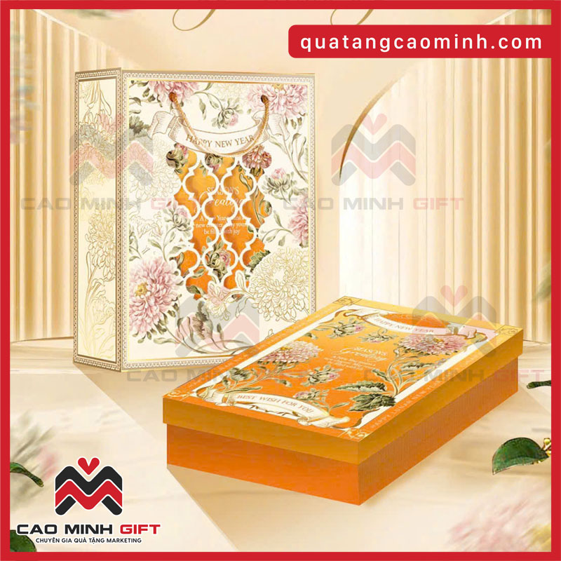 BST hộp đựng quà Tết Season’s Greeting – Khi nghệ thuật thiết kế hòa cùng tinh thần Tết Việt