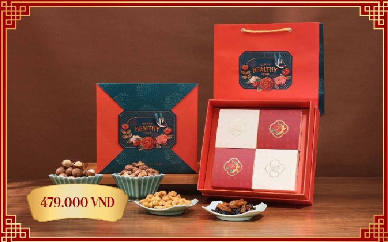 Top 3 set quà Tết doanh nghiệp sang trọng dưới 500k