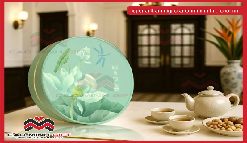 Hộp quà Tết cao cấp “An” – Món quà tinh tế gửi trọn lời chúc thịnh vượng đầu năm