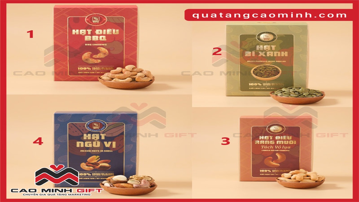Top 8 hạt dinh dưỡng phổ biến - Lựa chọn hoàn hảo để mix set quà Tết
