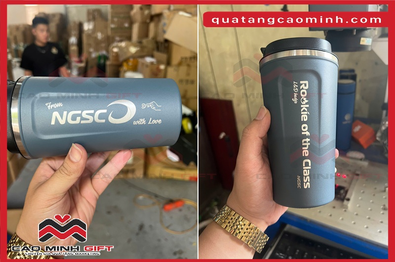 Cốc giữ nhiệt in logo - Quà Tết thiết thực, phù hợp cho mọi ngành