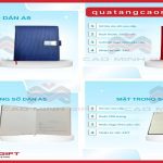 Sổ dán A5 số lượng lớn cho doanh nghiệp - Giá sỉ tận xưởng, in logo theo yêu cầu