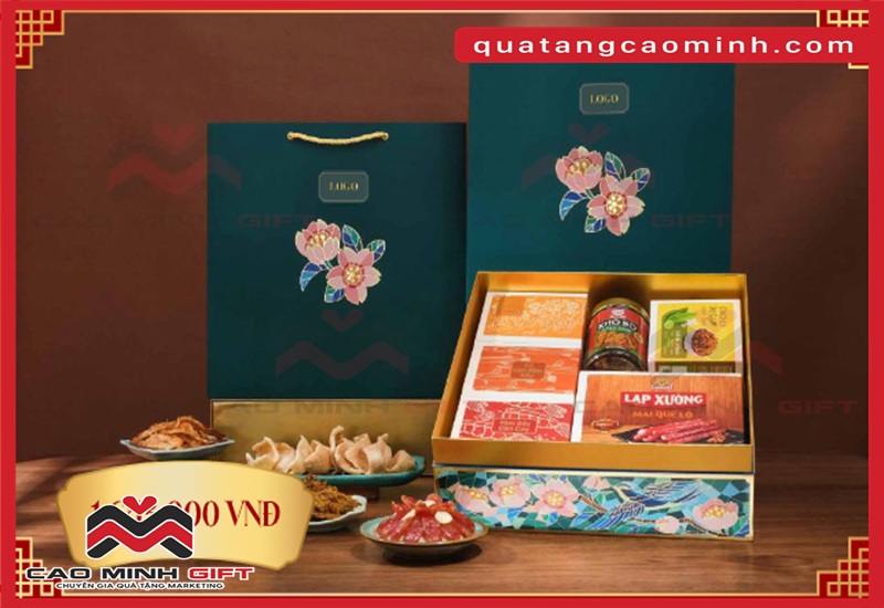 Hộp quà Tết Đào Thắm Xuân Tình 5 – Hơi thở Tết Bắc trong thiết kế đương đại