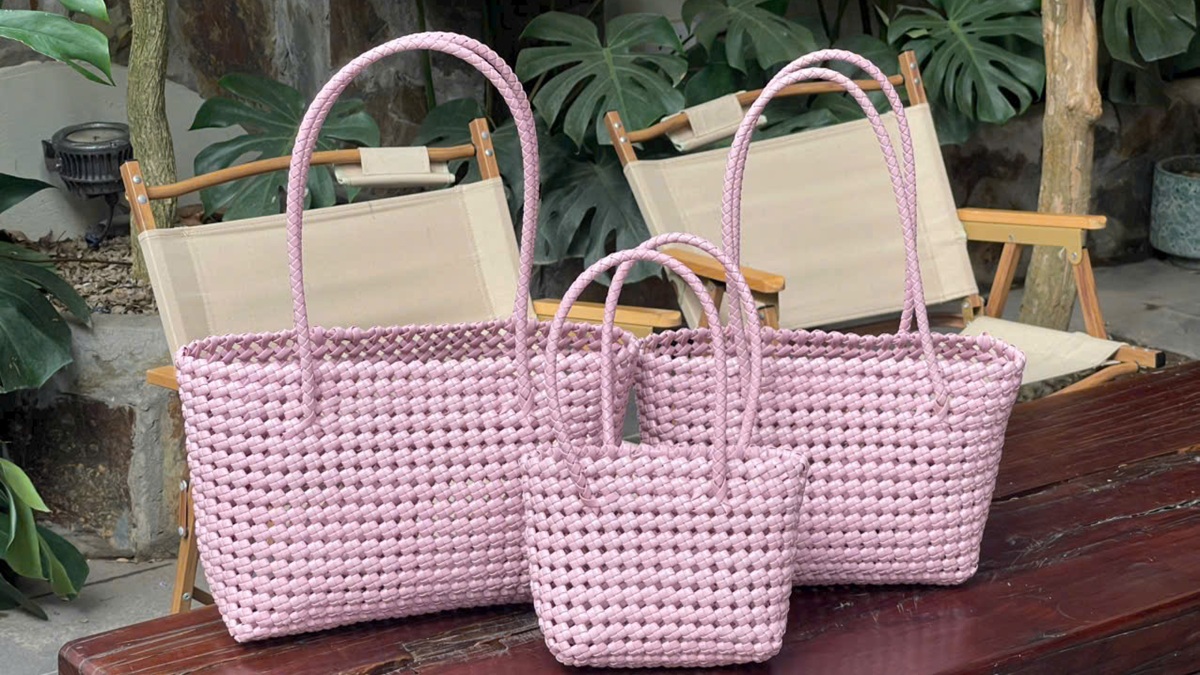 Túi đan thủ công cao cấp – Xu hướng quà tặng doanh nghiệp tinh tế và khác biệt