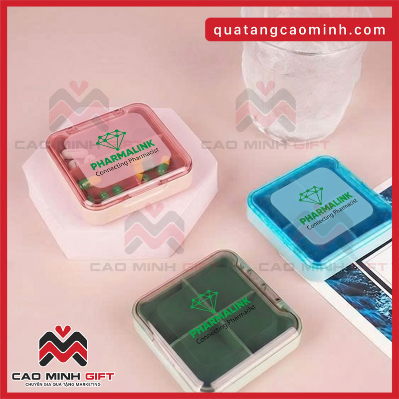 Hộp chia thuốc – quà tặng độc lạ ứng dụng tuy nhỏ nhưng cực kỳ hữu ích